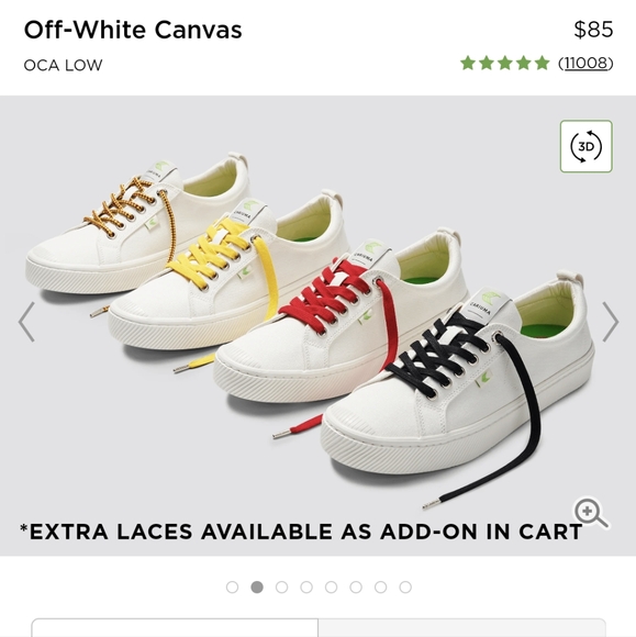 Cariuma (Shadow Blue Canvas/White Sole) 7.5 W - Picture 8 of 9